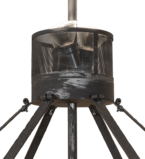  RUSTIC LODGE RUSTIC OR MOUNTIAN GREAT ROOM GOTHIC FAUX CANDLE SLEVES CANDLE BULB ON TOP