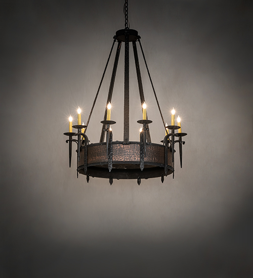 LODGE RUSTIC OR MOUNTIAN GREAT ROOM GOTHIC FAUX CANDLE SLEVES CANDLE BULB ON TOP