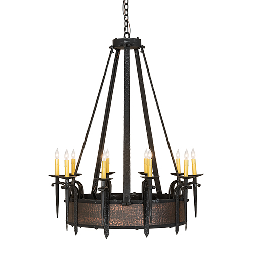  LODGE RUSTIC OR MOUNTIAN GREAT ROOM GOTHIC FAUX CANDLE SLEVES CANDLE BULB ON TOP