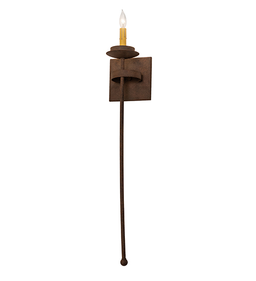  GOTHIC CONTEMPORARY FRENCH WIRING EXPOSED WIRING HELD BY LOOPS OR TABS FAUX CANDLE SLEVES CANDLE BULB ON TOP