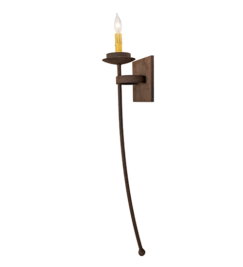  GOTHIC CONTEMPORARY FRENCH WIRING EXPOSED WIRING HELD BY LOOPS OR TABS FAUX CANDLE SLEVES CANDLE BULB ON TOP