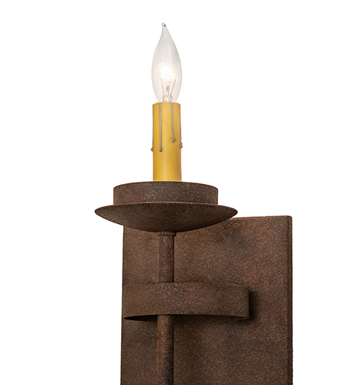 GOTHIC CONTEMPORARY FRENCH WIRING EXPOSED WIRING HELD BY LOOPS OR TABS FAUX CANDLE SLEVES CANDLE BULB ON TOP
