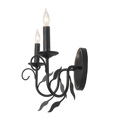  VICTORIAN SCROLL FEATURES CRAFTED OF STEEL FAUX CANDLE SLEVES CANDLE BULB ON TOP STAMPED/CAST METAL LEAF ROSETTE FLOWER ACCENT