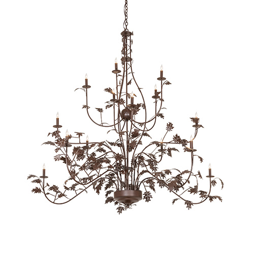  RUSTIC LODGE RUSTIC OR MOUNTIAN GREAT ROOM STAMPED/CAST METAL LEAF ROSETTE FLOWER ACCENT