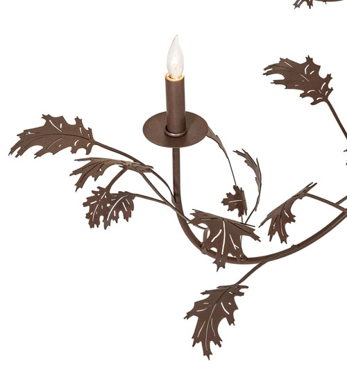  RUSTIC LODGE RUSTIC OR MOUNTIAN GREAT ROOM STAMPED/CAST METAL LEAF ROSETTE FLOWER ACCENT