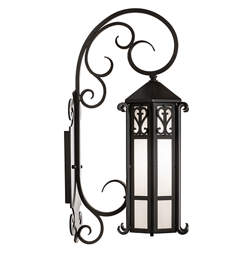  VICTORIAN GOTHIC SCROLL FEATURES CRAFTED OF STEEL