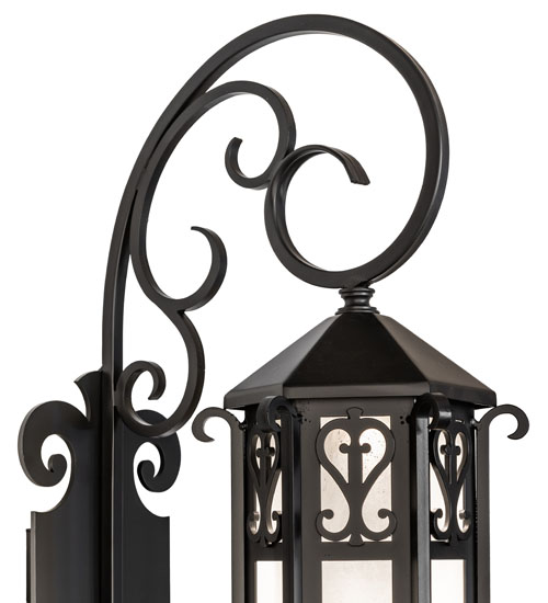  VICTORIAN GOTHIC SCROLL FEATURES CRAFTED OF STEEL