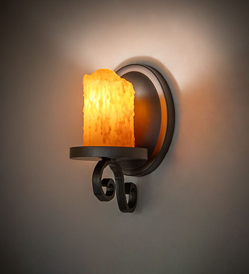  RUSTIC GOTHIC SCROLL FEATURES CRAFTED OF STEEL
