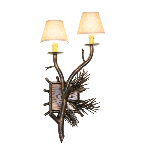  RUSTIC FAUX CANDLE SLEVES CANDLE BULB ON TOP