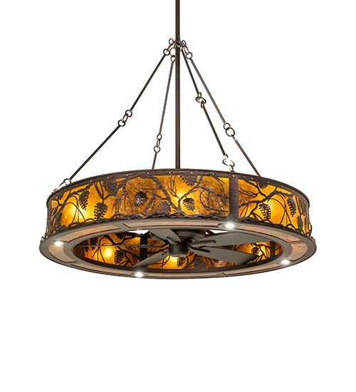  RUSTIC LODGE RUSTIC OR MOUNTIAN GREAT ROOM MICA DOWN LIGHTS SPOT LIGHT POINTING DOWN FOR FUNCTION