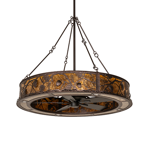  RUSTIC LODGE RUSTIC OR MOUNTIAN GREAT ROOM MICA DOWN LIGHTS SPOT LIGHT POINTING DOWN FOR FUNCTION
