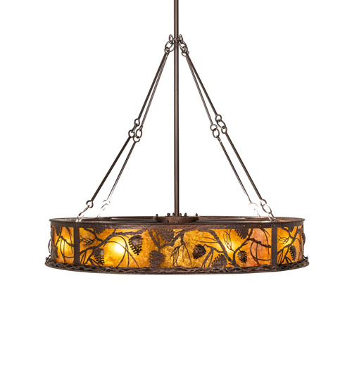  RUSTIC LODGE RUSTIC OR MOUNTIAN GREAT ROOM MICA DOWN LIGHTS SPOT LIGHT POINTING DOWN FOR FUNCTION