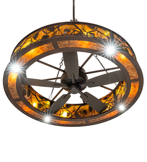  RUSTIC LODGE RUSTIC OR MOUNTIAN GREAT ROOM MICA DOWN LIGHTS SPOT LIGHT POINTING DOWN FOR FUNCTION