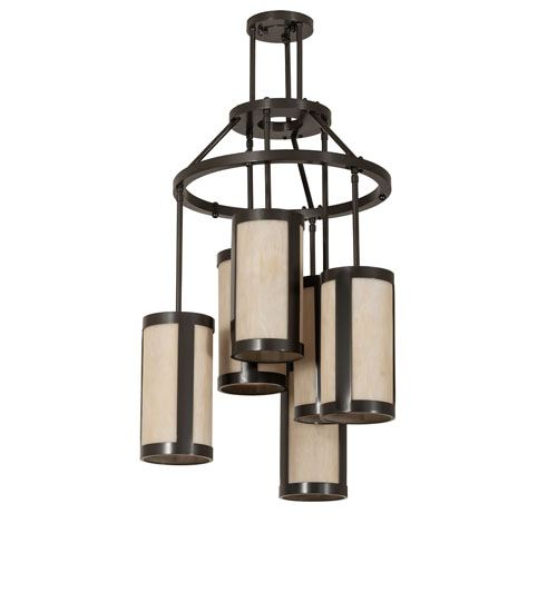 RUSTIC CONTEMPORARY IDALIGHT CASCADING/SHOWER PENDANT
