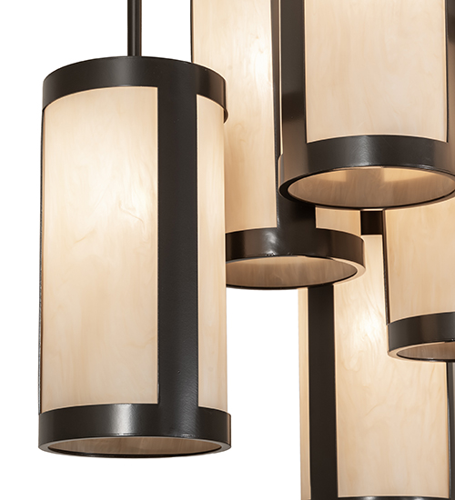  RUSTIC CONTEMPORARY IDALIGHT CASCADING/SHOWER PENDANT