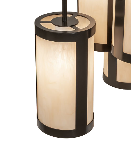  RUSTIC CONTEMPORARY IDALIGHT CASCADING/SHOWER PENDANT