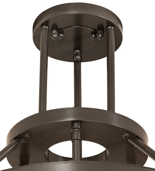  RUSTIC CONTEMPORARY IDALIGHT CASCADING/SHOWER PENDANT