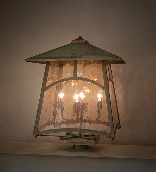  RUSTIC ARTS & CRAFTS ART GLASS