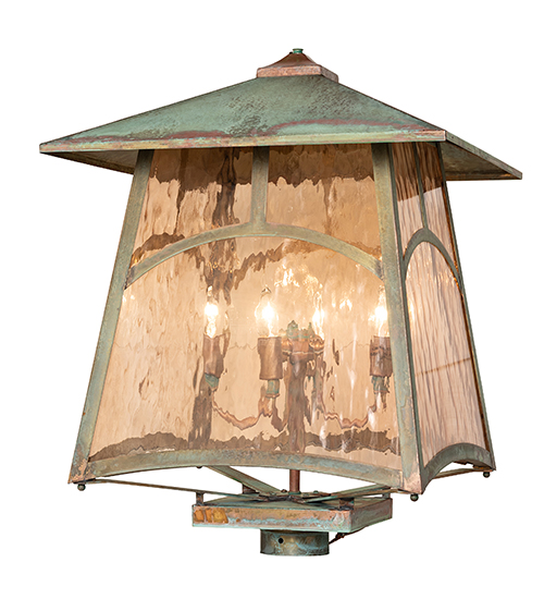  RUSTIC ARTS & CRAFTS ART GLASS