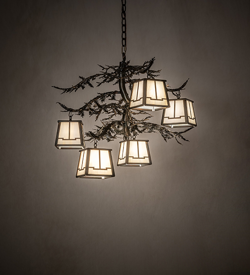  RUSTIC LODGE RUSTIC OR MOUNTIAN GREAT ROOM ART GLASS