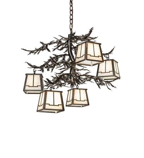  RUSTIC LODGE RUSTIC OR MOUNTIAN GREAT ROOM ART GLASS