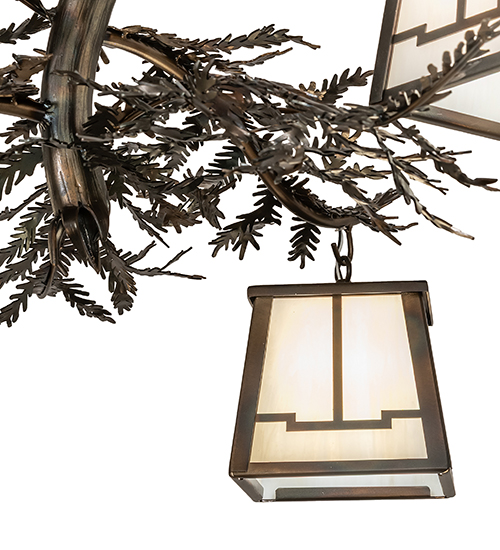  RUSTIC LODGE RUSTIC OR MOUNTIAN GREAT ROOM ART GLASS
