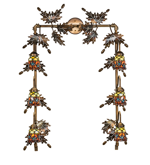  VICTORIAN TIFFANY REPRODUCTION OF ORIGINAL ART GLASS
