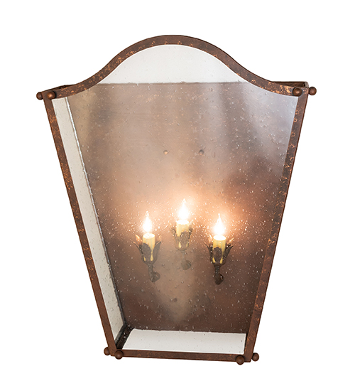  VICTORIAN FAUX CANDLE SLEVES CANDLE BULB ON TOP STAMPED/CAST METAL LEAF ROSETTE FLOWER ACCENT