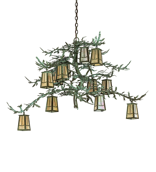  RUSTIC LODGE RUSTIC OR MOUNTIAN GREAT ROOM ART GLASS