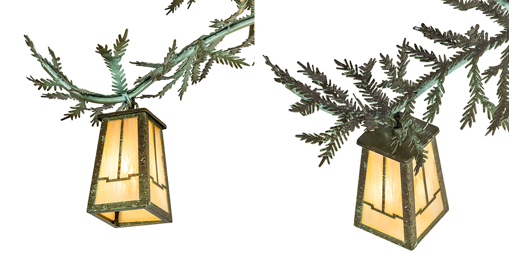  RUSTIC LODGE RUSTIC OR MOUNTIAN GREAT ROOM ART GLASS