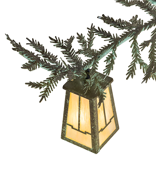  RUSTIC LODGE RUSTIC OR MOUNTIAN GREAT ROOM ART GLASS