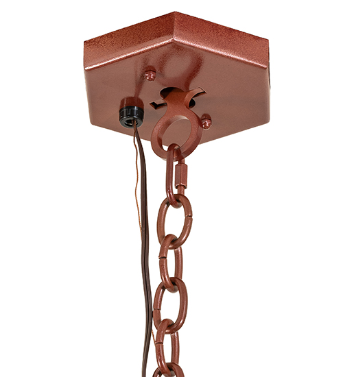  RUSTIC LODGE RUSTIC OR MOUNTIAN GREAT ROOM ANIMALS MICA FRENCH WIRING EXPOSED WIRING HELD BY LOOPS OR TABS