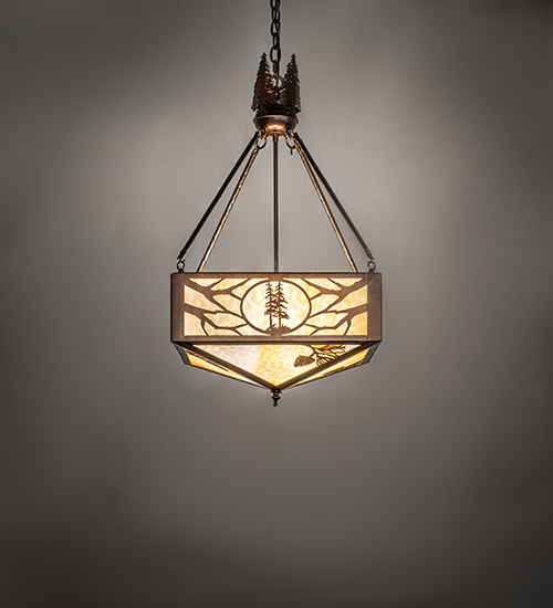  RUSTIC LODGE RUSTIC OR MOUNTIAN GREAT ROOM ART GLASS