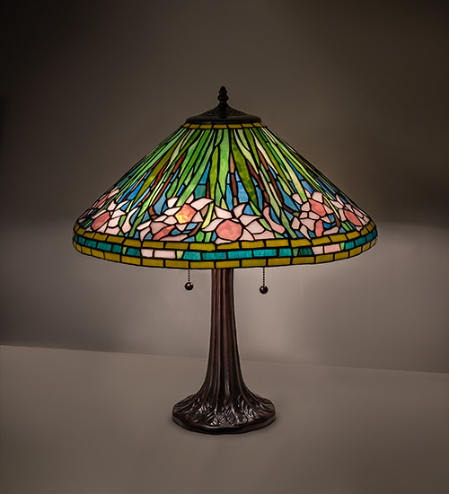  VICTORIAN TIFFANY REPRODUCTION OF ORIGINAL FLORAL