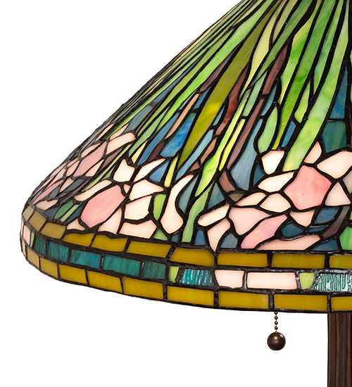  VICTORIAN TIFFANY REPRODUCTION OF ORIGINAL FLORAL