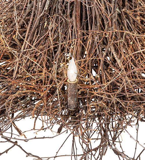  RUSTIC LODGE RUSTIC OR MOUNTIAN GREAT ROOM FAUX CANDLE SLEVES CANDLE BULB ON TOP