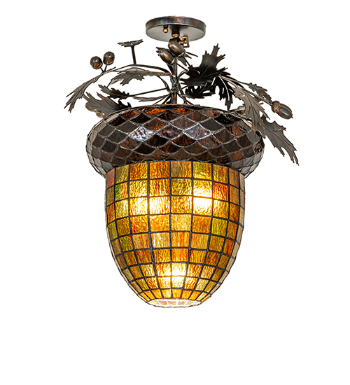  RUSTIC LODGE RUSTIC OR MOUNTIAN GREAT ROOM ART GLASS NOUVEAU