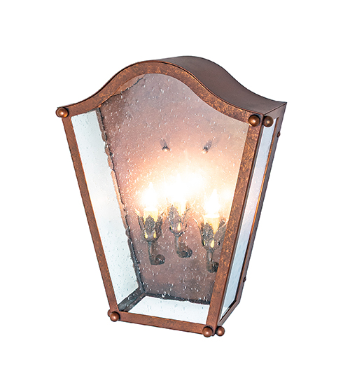  VICTORIAN FAUX CANDLE SLEVES CANDLE BULB ON TOP STAMPED/CAST METAL LEAF ROSETTE FLOWER ACCENT