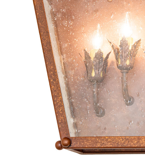  VICTORIAN FAUX CANDLE SLEVES CANDLE BULB ON TOP STAMPED/CAST METAL LEAF ROSETTE FLOWER ACCENT