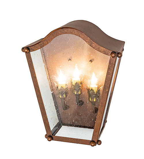  VICTORIAN FAUX CANDLE SLEVES CANDLE BULB ON TOP STAMPED/CAST METAL LEAF ROSETTE FLOWER ACCENT