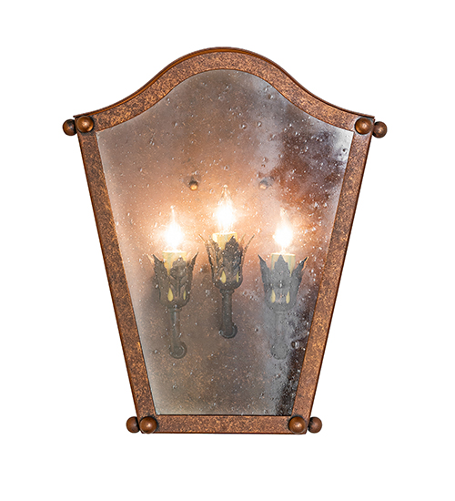  VICTORIAN FAUX CANDLE SLEVES CANDLE BULB ON TOP STAMPED/CAST METAL LEAF ROSETTE FLOWER ACCENT