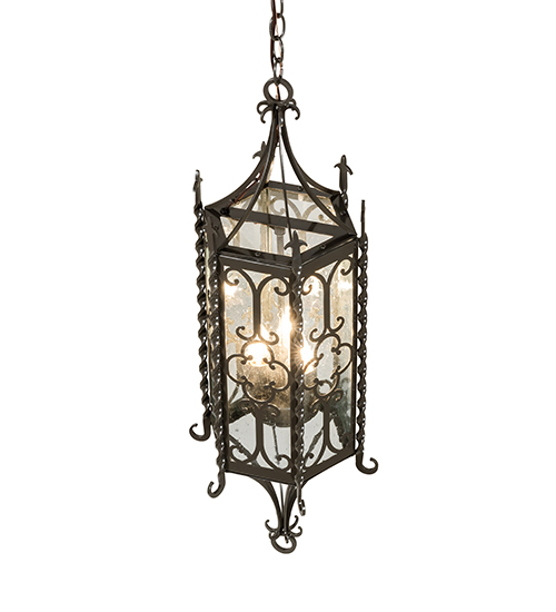  VICTORIAN GOTHIC SCROLL FEATURES CRAFTED OF STEEL