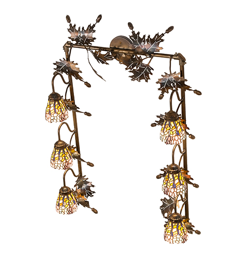  FLORAL ART GLASS