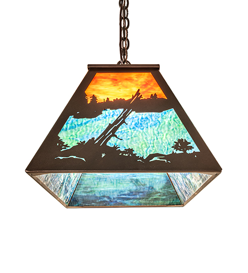  RUSTIC LODGE RUSTIC OR MOUNTIAN GREAT ROOM ART GLASS ANIMALS