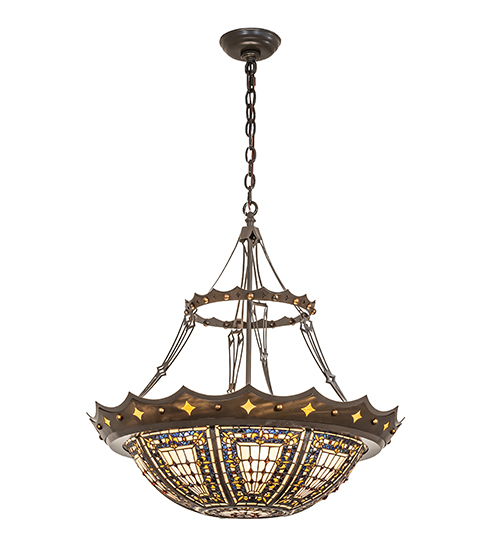  VICTORIAN ART GLASS GOTHIC