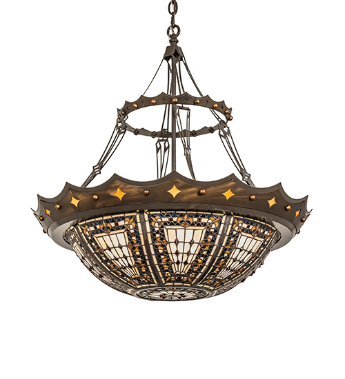  VICTORIAN ART GLASS GOTHIC