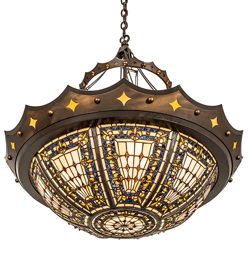  VICTORIAN ART GLASS GOTHIC