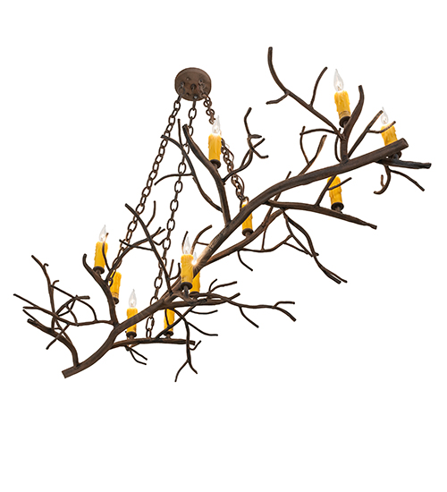  RUSTIC LODGE RUSTIC OR MOUNTIAN GREAT ROOM FAUX CANDLE SLEVES CANDLE BULB ON TOP