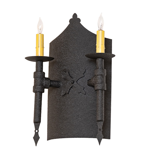  GOTHIC FAUX CANDLE SLEVES CANDLE BULB ON TOP