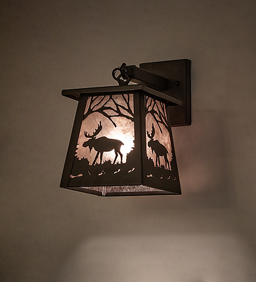  RUSTIC ART GLASS ANIMALS MICA